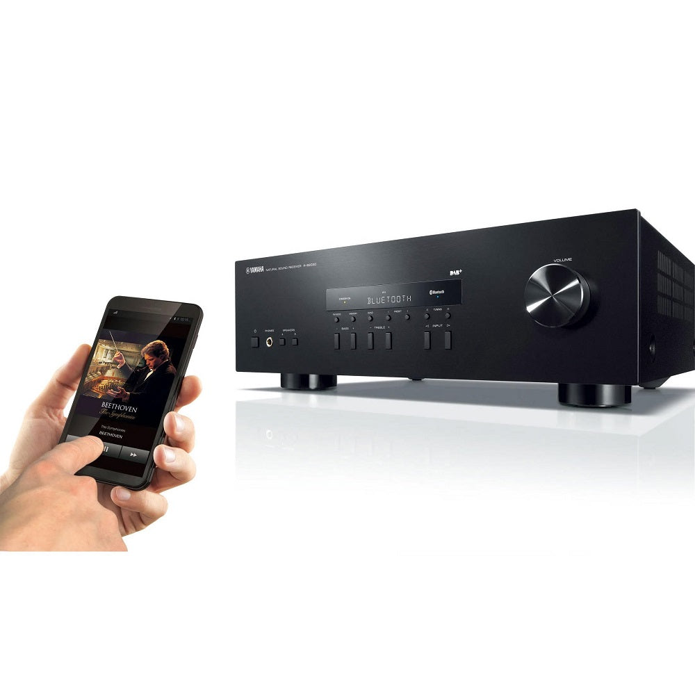 Yamaha RS202 | 2 ch Hi-Fi receiver - Stereo - Black-Audio Video Centrale