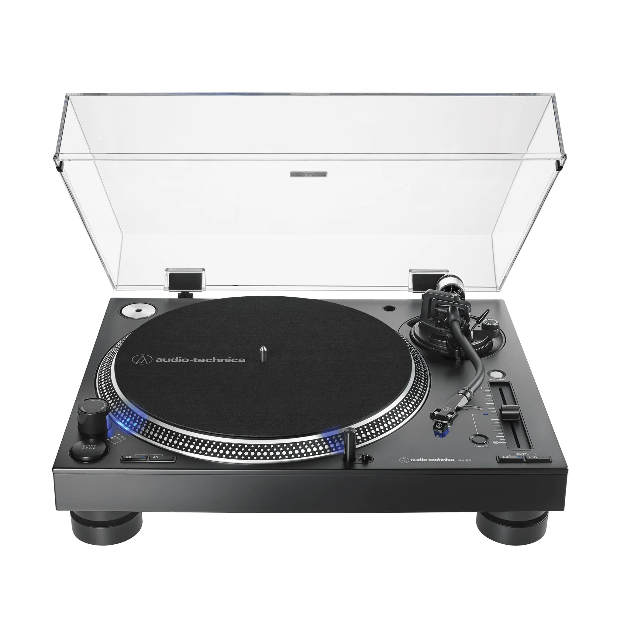 Audio-Technica LP140XP | Manual Turntable - Professional Direct Drive - Black | 01 | centrale Audio Video