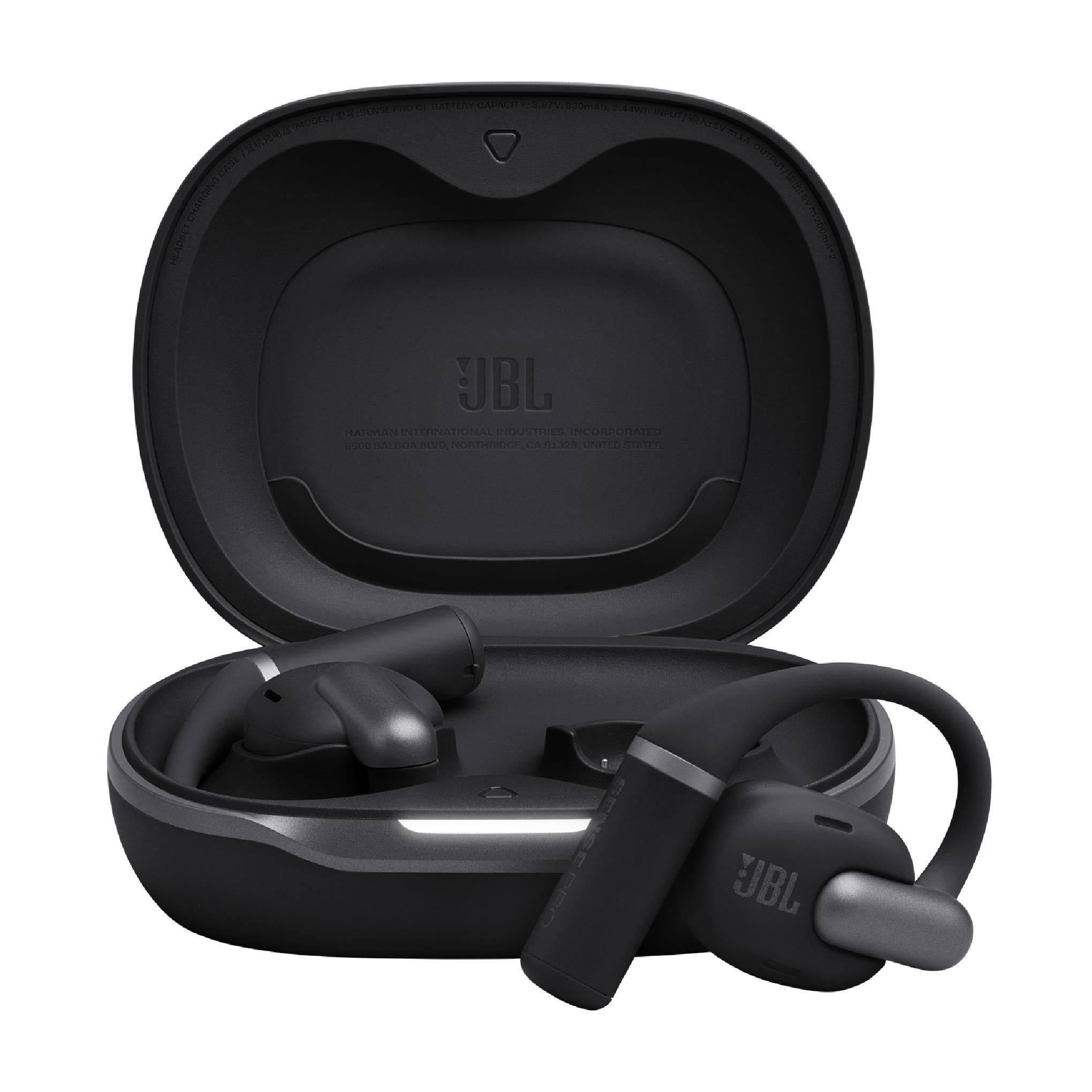 JBL Sense Pro | In-ear headphones - OpenSound - Bluetooth 6.0 - Black-Audio Video Centrale
