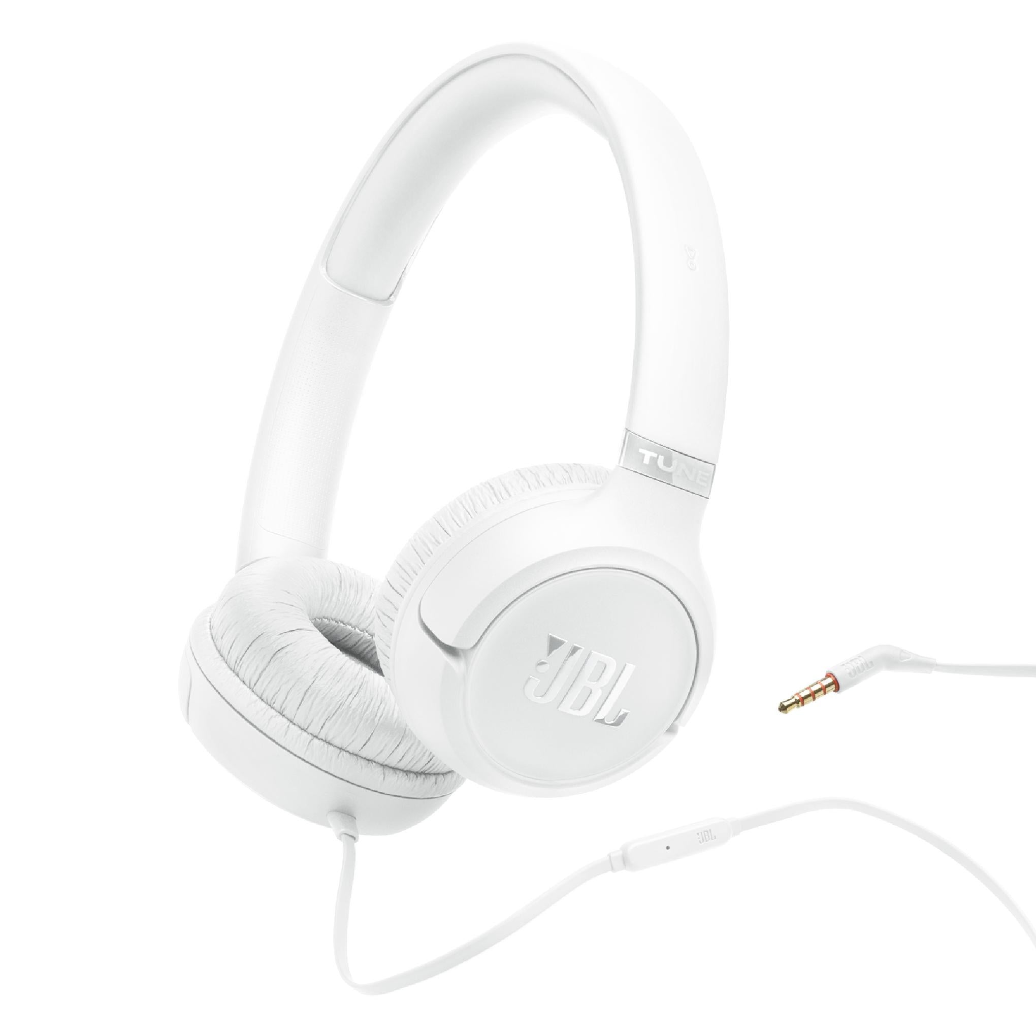JBL Tune 530 | On-ear headphones - Wire - Foldable - White-Audio Video Centrale