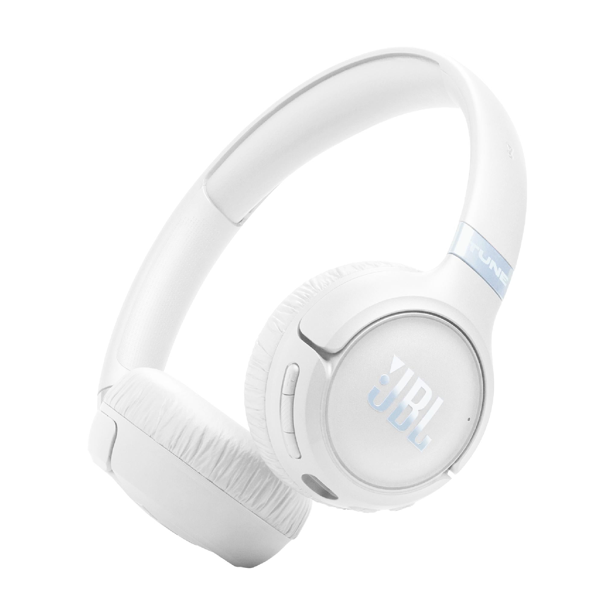 JBL Tune 680NC | On-ear headphones - Bluetooth 6.0 - White-Audio Video Centrale