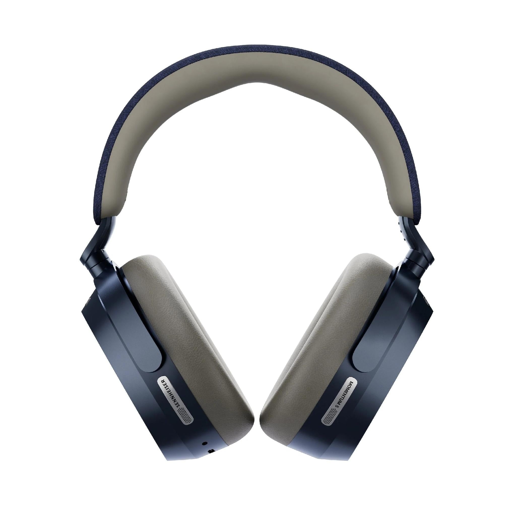 Sennheiser MOMENTUM 5 Wireless | On-ear headphones - Wireless - Adaptive noise reduction - Denim | 03 | centrale Audio Video