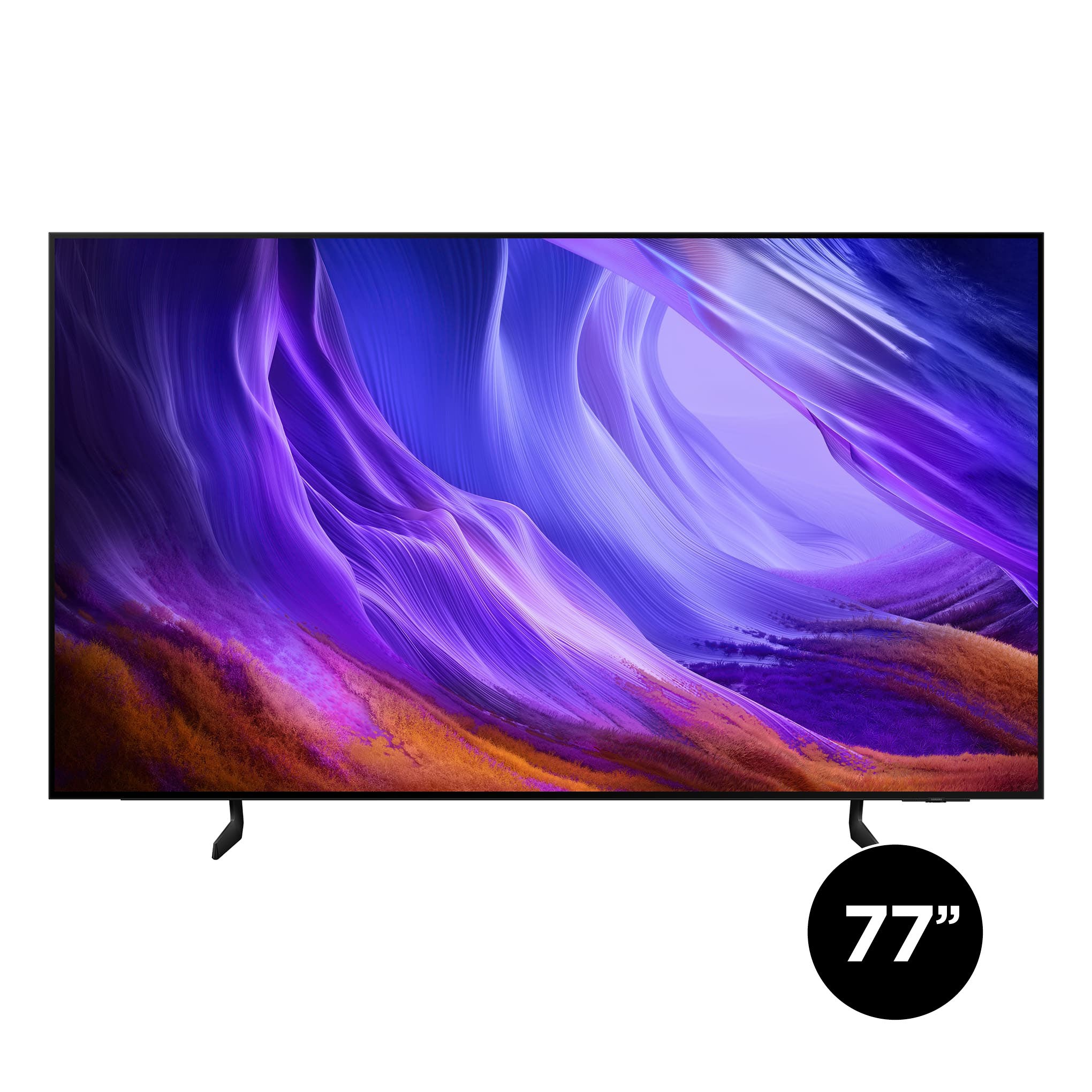 Samsung QN77S85HAEXZC | 77" TV - S85H Series - OLED - 4K 120Hz - Micro RGB - OTS Lite-Audio Video Centrale