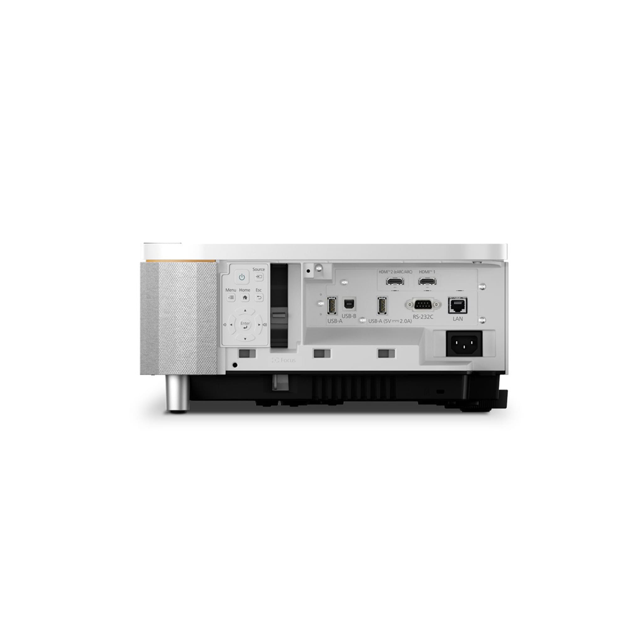 Epson QS100W | 3LCD laser projector - Pro-UHD - 4K ultra-short throw - White | 03 | centrale Audio Video