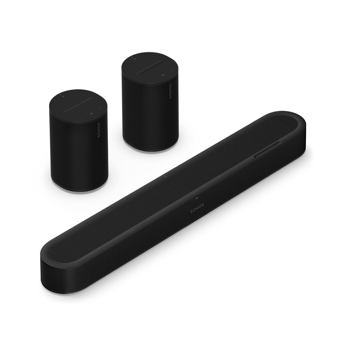 Sonos | Surround Sound System with Beam Ultra + 2 Era 100 - Black-Audio Video Centrale