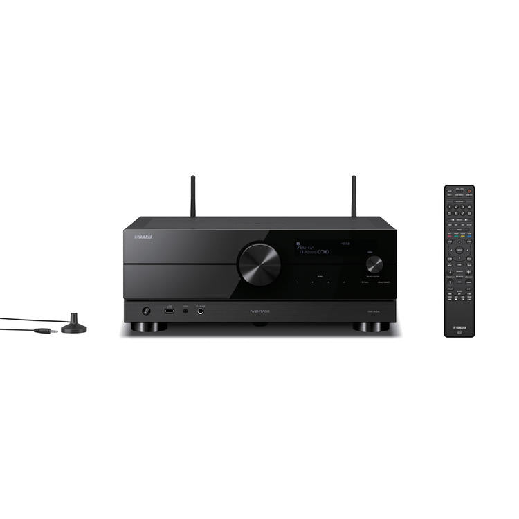 Yamaha RXA2A | 7.2 Channel Home Theatre AV Receiver - Aventage Series - HDMI 8K - MusicCast - 100W X 7 with Zone 2 - Black-Audio Video Centrale