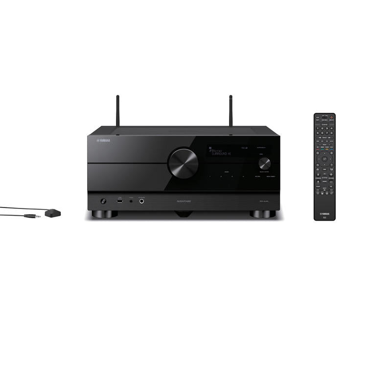 Yamaha RXA4A | 7.2 Home Cinema AV Receiver - Aventage Series - HDMI 8K - MusicCast - HDR10+ - 100W at 7.2 channels - Zone 2 - Black-Audio Video Centrale