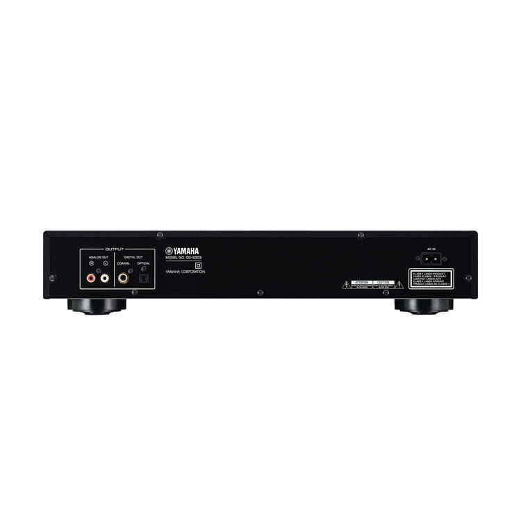 Yamaha CD-S303 | CD player - High quality - USB socket - Pure Direct - Intelligent Digital Servo - Black-Audio Video Centrale