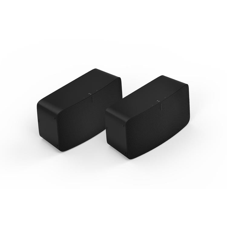 Sonos | HiFi Set - 2 Sonos Five - Black-Audio Video Centrale