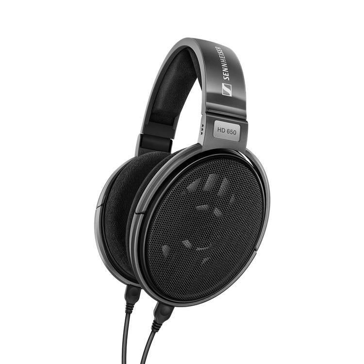 Sennheiser HD 650 | Dynamic Around-Ear Headphones - Open back design - For Audiophile - Wired - Detachable OFC cable - Black-Audio Video Centrale