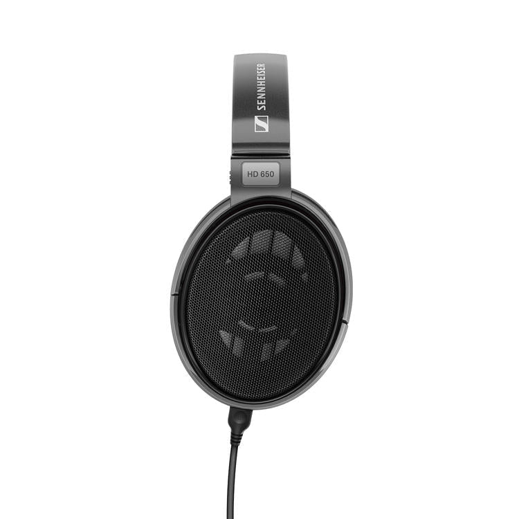 Sennheiser HD 650 | Dynamic Around-Ear Headphones - Open back design - For Audiophile - Wired - Detachable OFC cable - Black-Audio Video Centrale