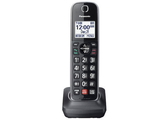 Panasonic KX-TGFA87B | Handset for KX-TGF870B and KX-TGF872B - Black-Audio Video Centrale