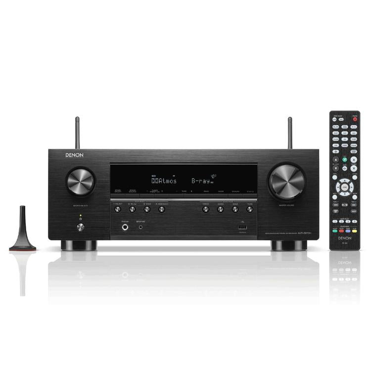 Denon AVRS970H | AV Receiver - 7.2 Channel Amplifier - Home Theatre - 8K - HEOS - Black-Audio Video Centrale