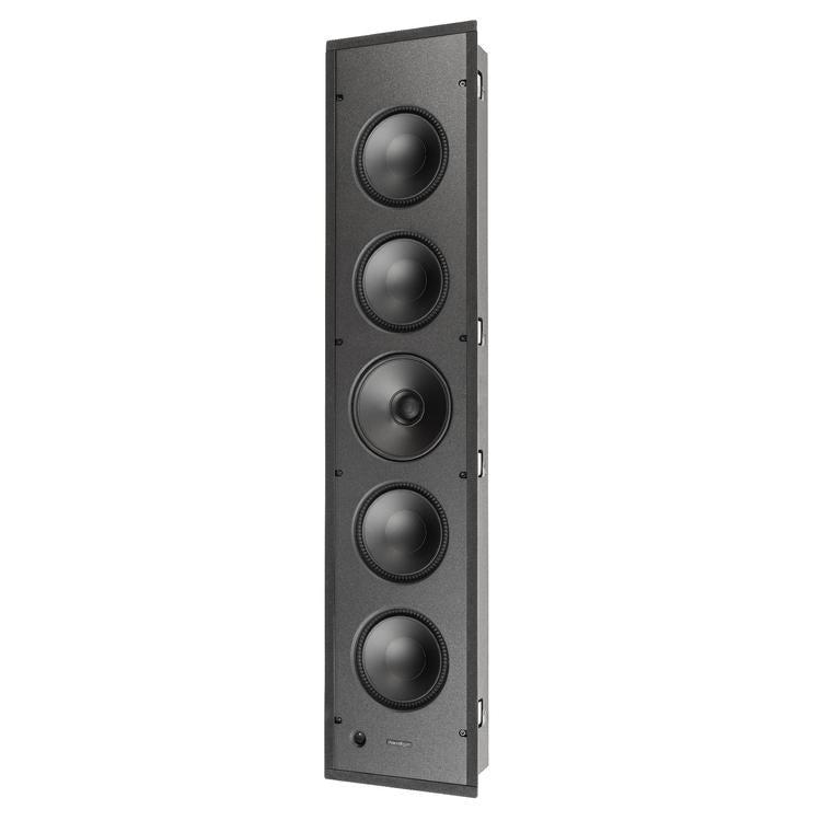 Paradigm CI Elite E5-LCR V2 | In-Wall Speaker - SHOCK-MOUNT - White - Ready to paint surface - Unit-Audio Video Centrale