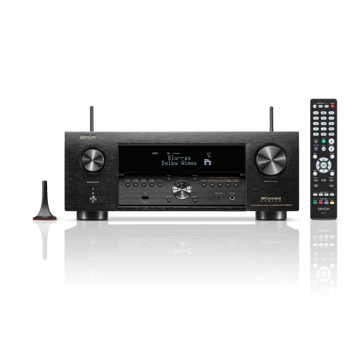 Denon AVRX4800H | 9.4 Channel AV Receiver - 8K - Auro 3D - Home Theater - HEOS - Black-Audio Video Centrale