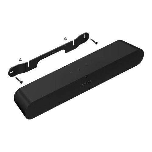 Sonos | Ray Mount Set - Ray Soundbar Included - Black-Audio Video Centrale