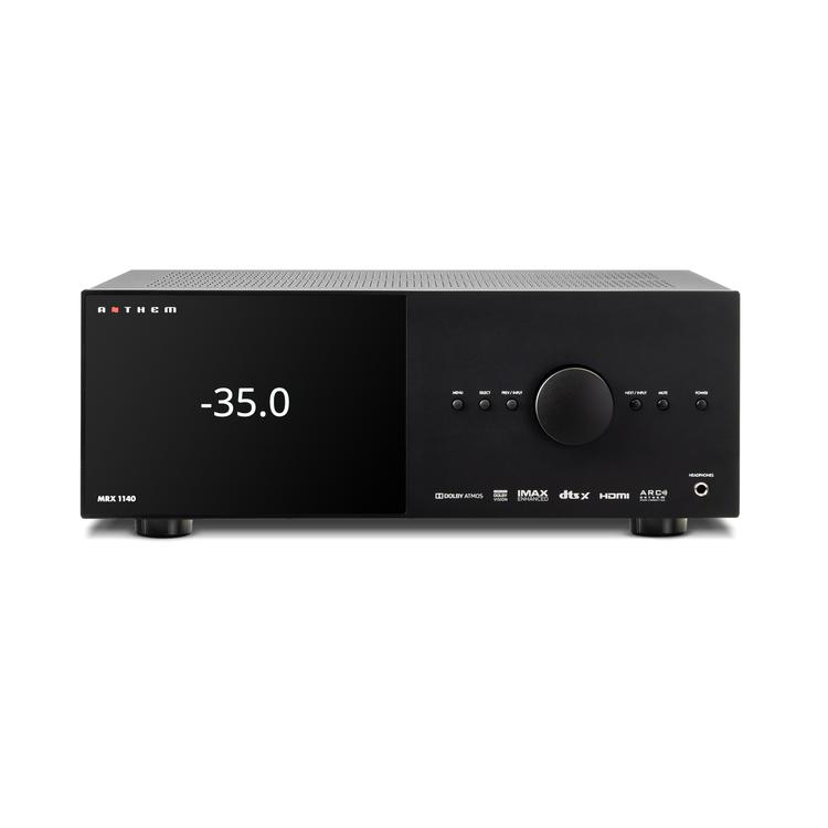 Anthem MRX 1140 8K | Home Theater Receiver - 15.2 Channel Preamp and 11 Channel Amplifier - 140 W - Black-Audio Video Centrale