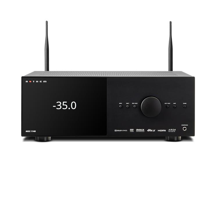 Anthem MRX 1140 8K | Home Theater Receiver - 15.2 Channel Preamp and 11 Channel Amplifier - 140 W - Black-Audio Video Centrale