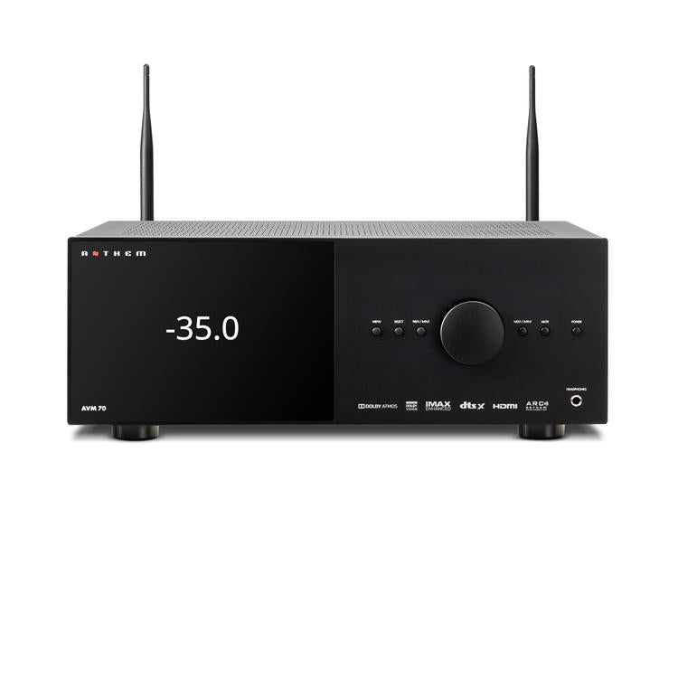 Anthem AVM 70 8K | A/V Preamplifier - 15.2 channels - Video Processor - Black-Audio Video Centrale