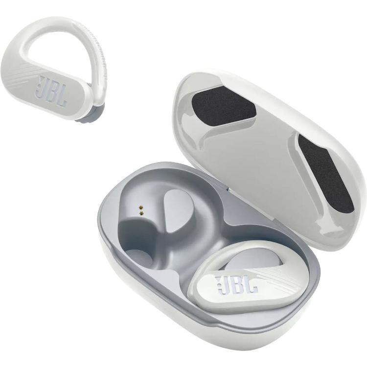 JBL Endurance Peak III | In-Ear Sports Headphones - 100% Wireless - Waterproof - Powerhook Design - White-Audio Video Centrale