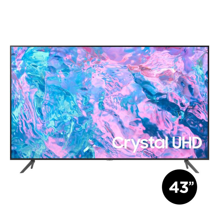 Samsung UN43CU7000FXZC | 43" LED Smart TV - CU7000 Series - 4K Ultra HD - HDR-Audio Video Centrale