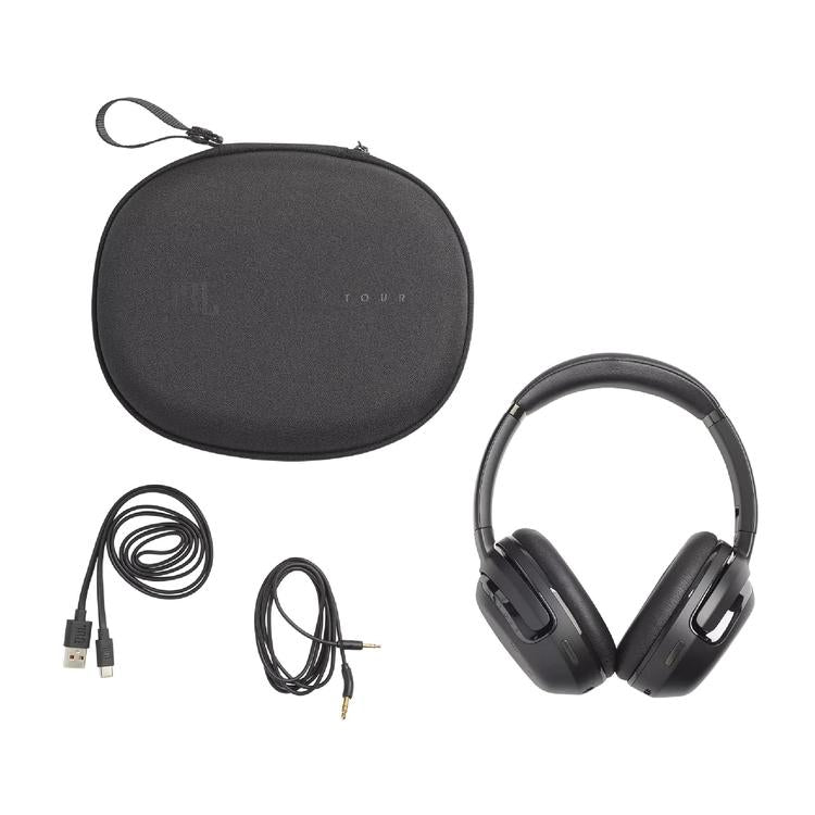 JBL Tour One M2 | Around-Ear Headphones - Wireless - Bluetooth - Adaptive Noise Reduction - Black-Audio Video Centrale