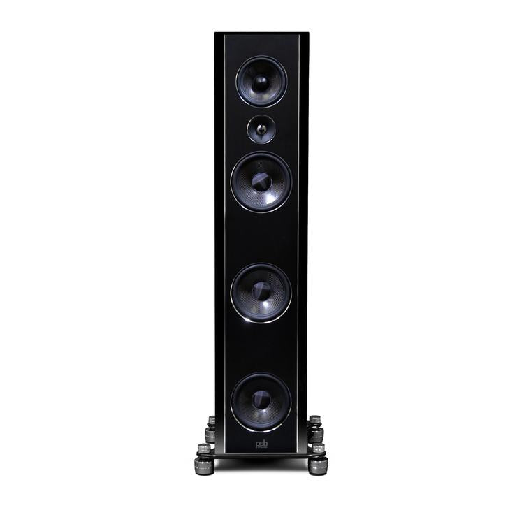 PSB Synchrony T600 | Floorstanding Speaker - Tower - Synchrony Series - 300W - Black - Pair-Audio Video Centrale