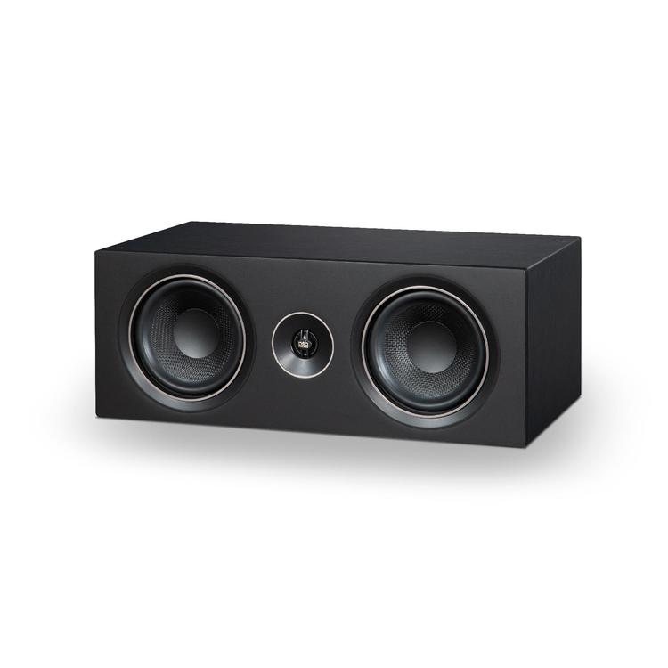 PSB Alpha C10 | Center Speaker - Alpha Series - 60W - 2-way - Black Ash Woodgrain-Audio Video Centrale