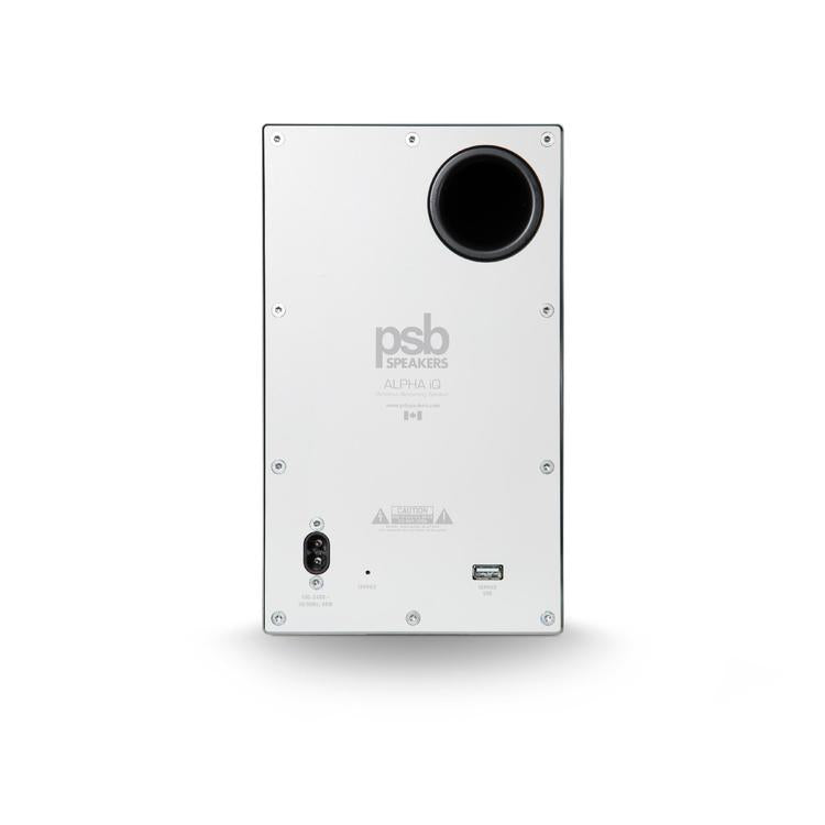 PSB Alpha iQ | Powered Speaker - Wireless - Streaming with BluOS - Matte White - Pair-Audio Video Centrale