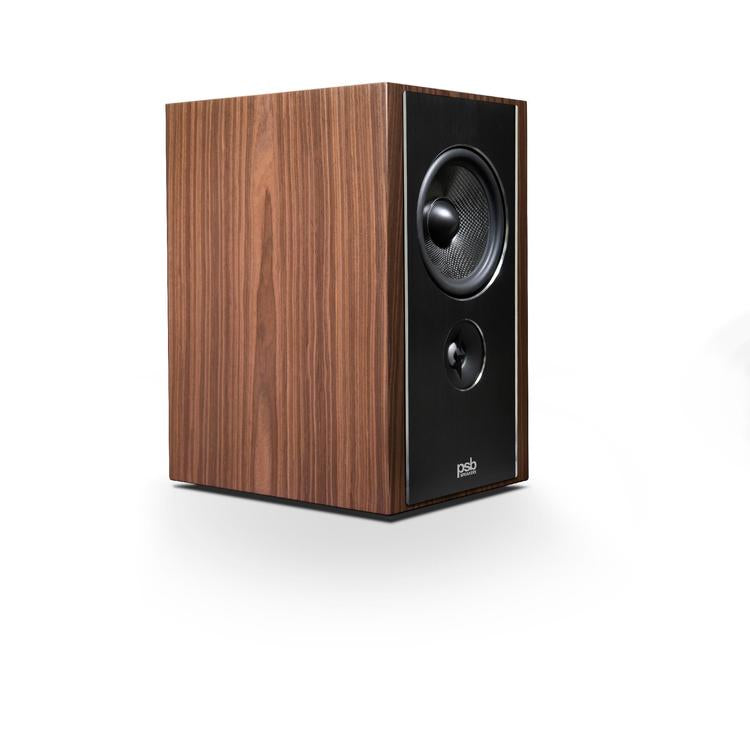 PSB Synchrony B600 | Bookshelf Speaker - Synchrony Series - 150W - Satin Walnut - Pair-Audio Video Centrale