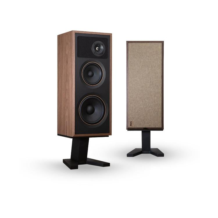 PSB Synchrony Passive 50 | Standmount Loudspeaker - Anniversary Edition - 200W - With Stand - Walnut Veneer - Pair-Audio Video Centrale