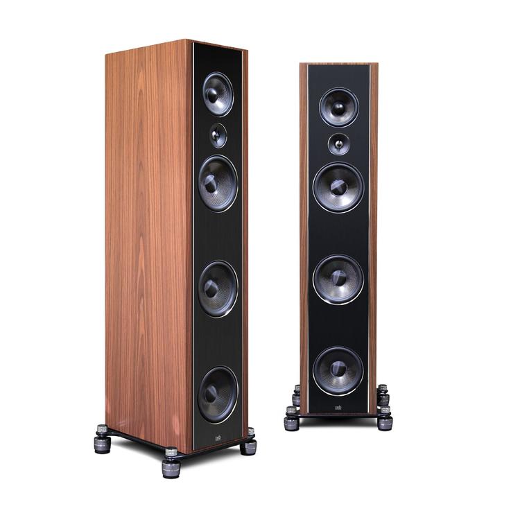 PSB Synchrony T800 | Floorstanding Speaker - Tower - Synchrony Series - 300W - Satin Walnut - Pair-Audio Video Centrale