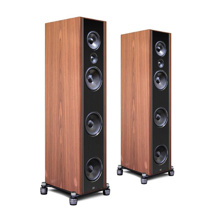 PSB Synchrony T800 | Floorstanding Speaker - Tower - Synchrony Series - 300W - Satin Walnut - Pair-Audio Video Centrale