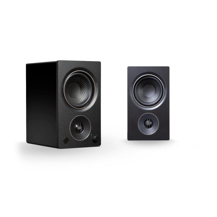 PSB Alpha AM3 | Powered Speaker - Compact - Bluetooth - Matte Black - Pair-Audio Video Centrale