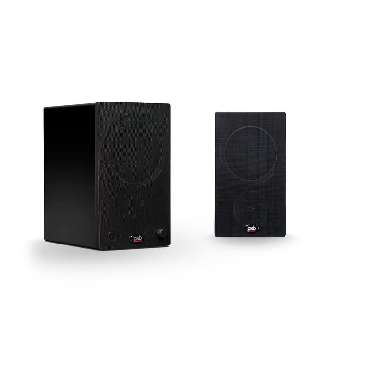 PSB Alpha AM3 | Powered Speaker - Compact - Bluetooth - Matte Black - Pair-Audio Video Centrale