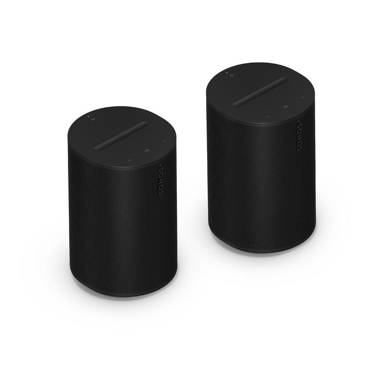 Sonos | 2-Room Set with Era 100 - Black-Audio Video Centrale