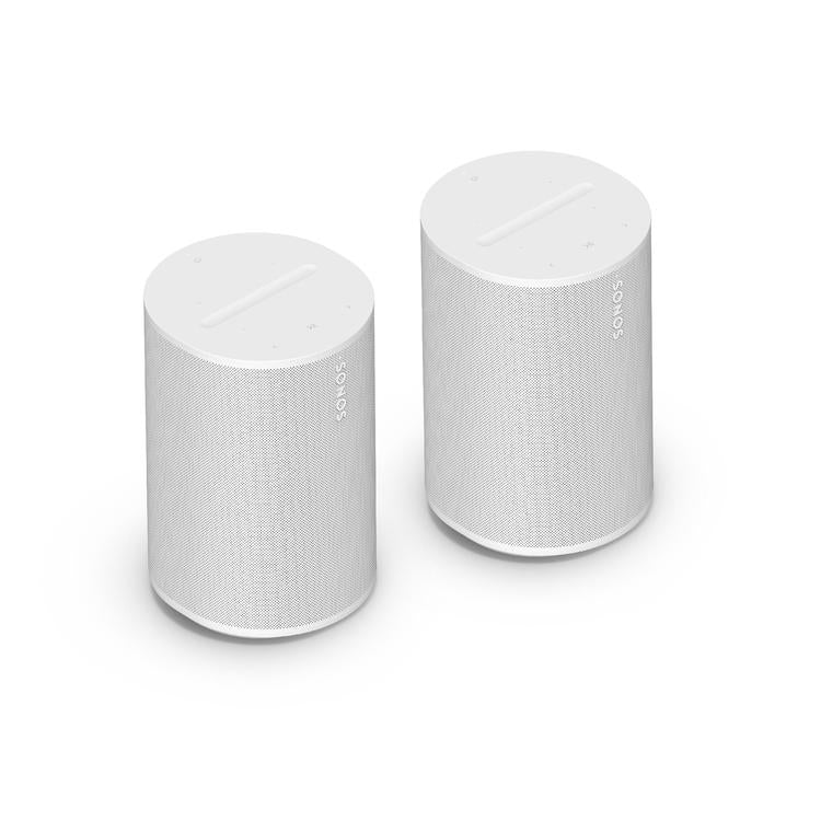 Sonos | 2-Room Set with Era 100 - White-Audio Video Centrale