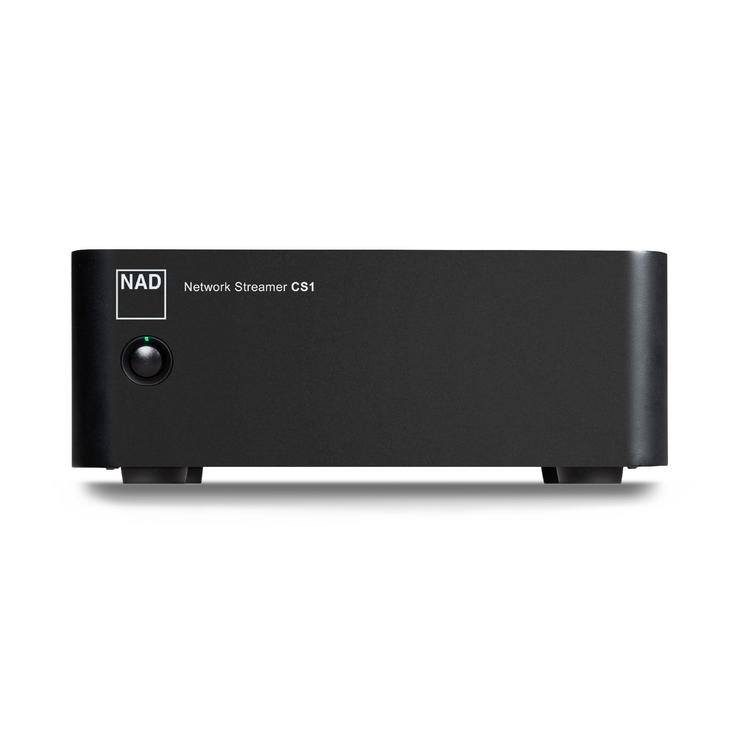 NAD CS1 | End Network Streamer - Classic Series - For Audiophile - Playback up to 24 bit/192kHz - Black-Audio Video Centrale