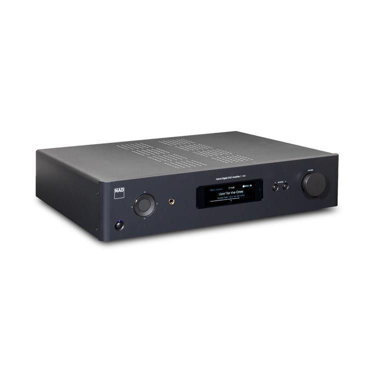 NAD C 389 | DAC Amplifier - HybridDigital UcD - Classic Series - MDC2 - 130W - Black-Audio Video Centrale