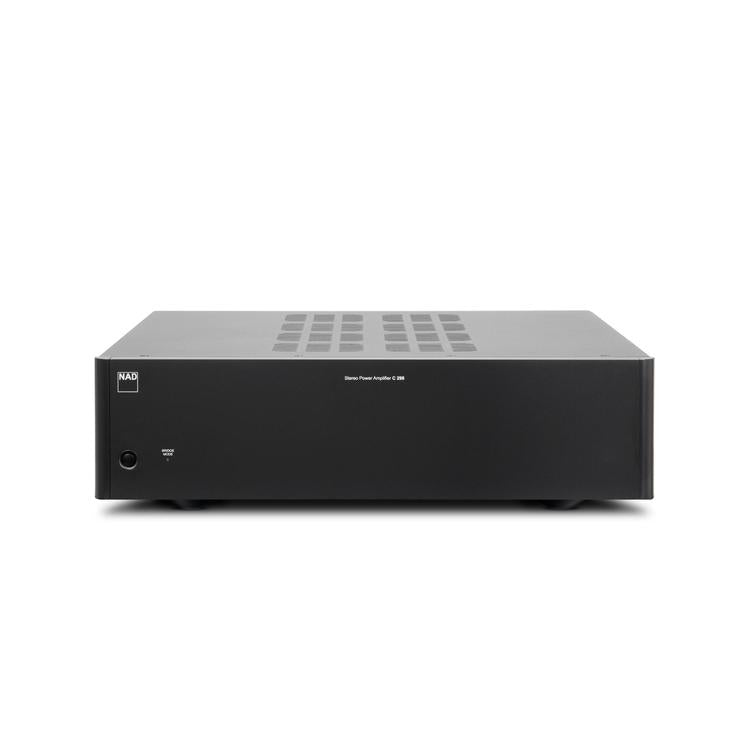 NAD C 298 | Stereo Power Amplifier - Classic Series - Eigentakt Technology - Black-Audio Video Centrale