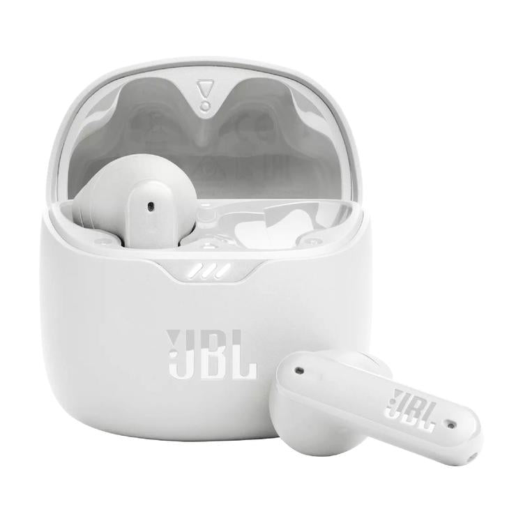 JBL Tune Flex | In-Ear Headphones - Truly Wireless - Bluetooth - Noise Reduction - Stick-open Design - IPX4 - White-Audio Video Centrale