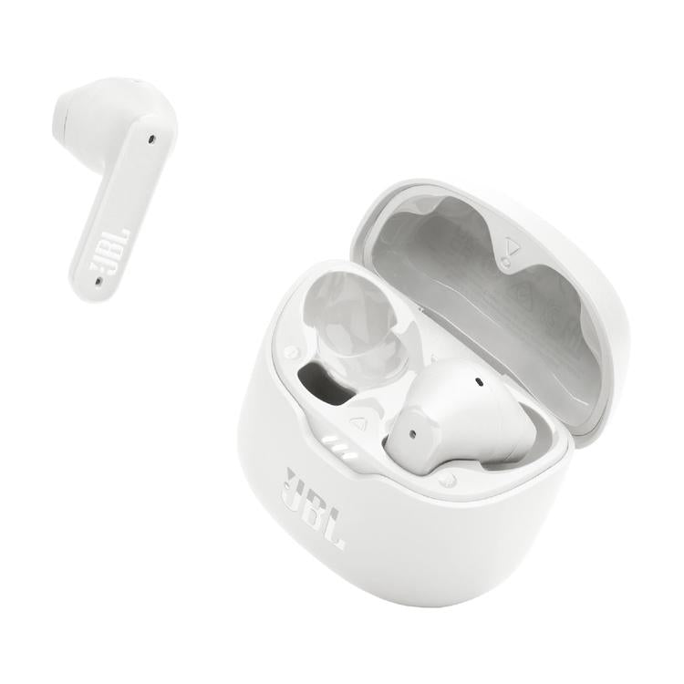 JBL Tune Flex | In-Ear Headphones - Truly Wireless - Bluetooth - Noise Reduction - Stick-open Design - IPX4 - White-Audio Video Centrale