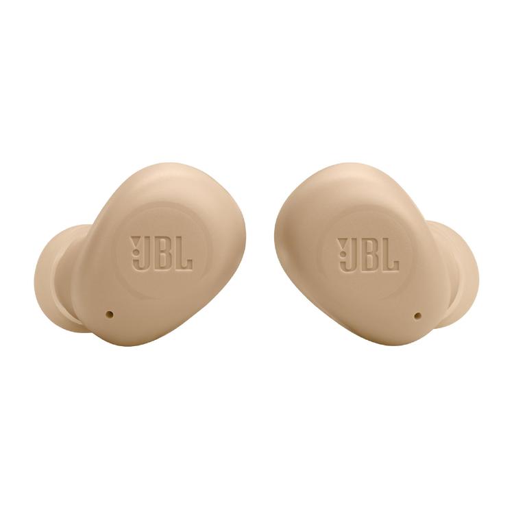 JBL Vibe Buds | In-Ear Headphones - Wireless - Bluetooth - Smart Ambient Technology - Beige-Audio Video Centrale