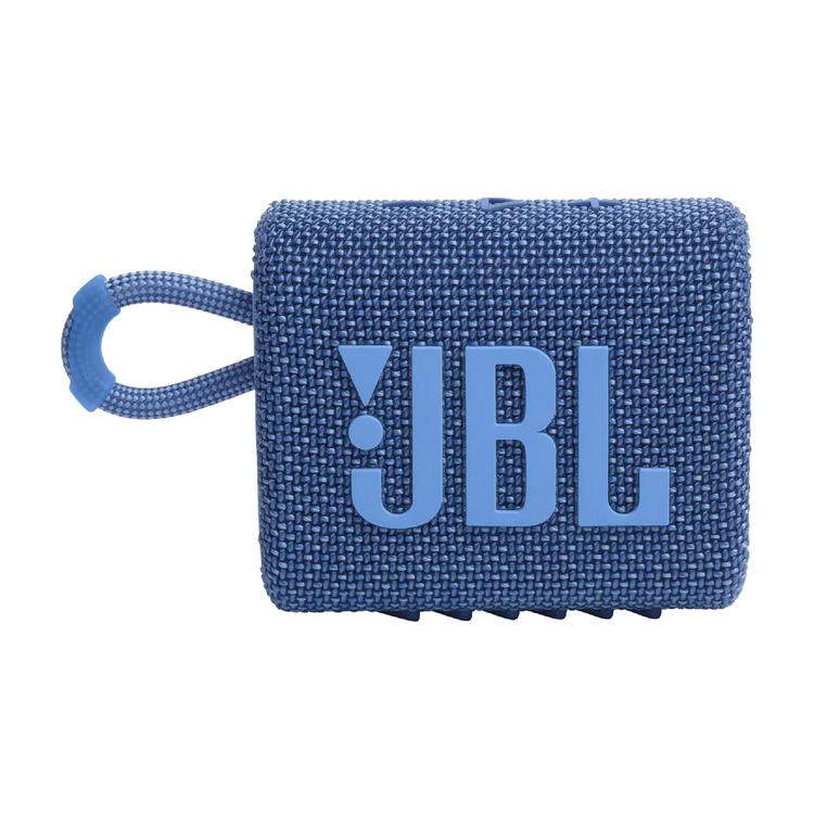 JBL Go 3 Eco | Mini Speaker - Ultra-portable - Bluetooth - IP67 - Blue-Audio Video Centrale