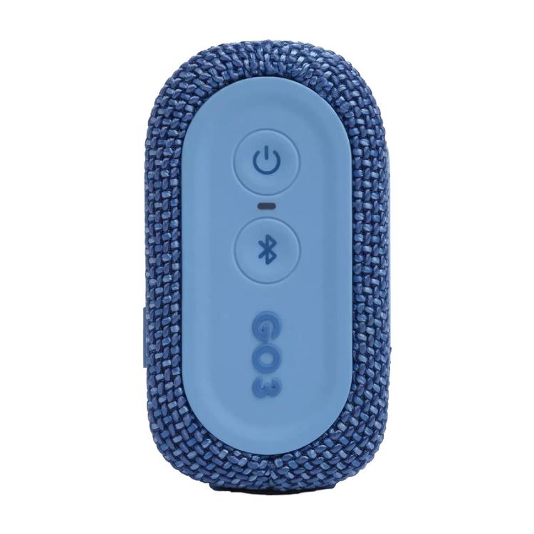 JBL Go 3 Eco | Mini Speaker - Ultra-portable - Bluetooth - IP67 - Blue-Audio Video Centrale