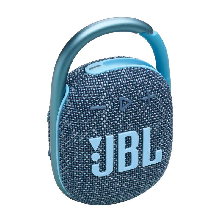 JBL Clip 4 Eco | Speaker - Ultra-portable - Waterproof - Bluetooth - Integrated carabiner - Blue-Audio Video Centrale