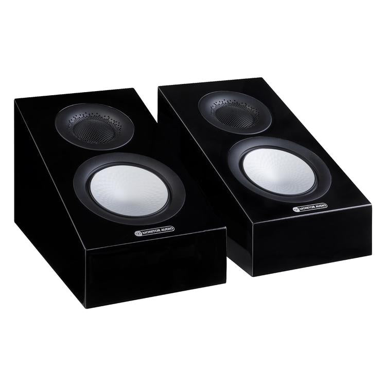 Monitor Audio Silver AMS 7G | Speakers - With Dolby Atmos - 2 way - 60W - Pair - High Gloss Black-Audio Video Centrale