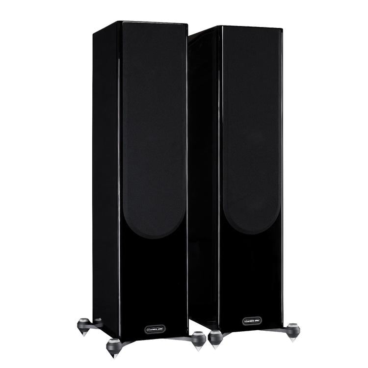 Monitor Audio Gold 300 | Floorstanding Speakers - Tower - 3 way - 250W - Pair - Piano Black Gloss-Audio Video Centrale