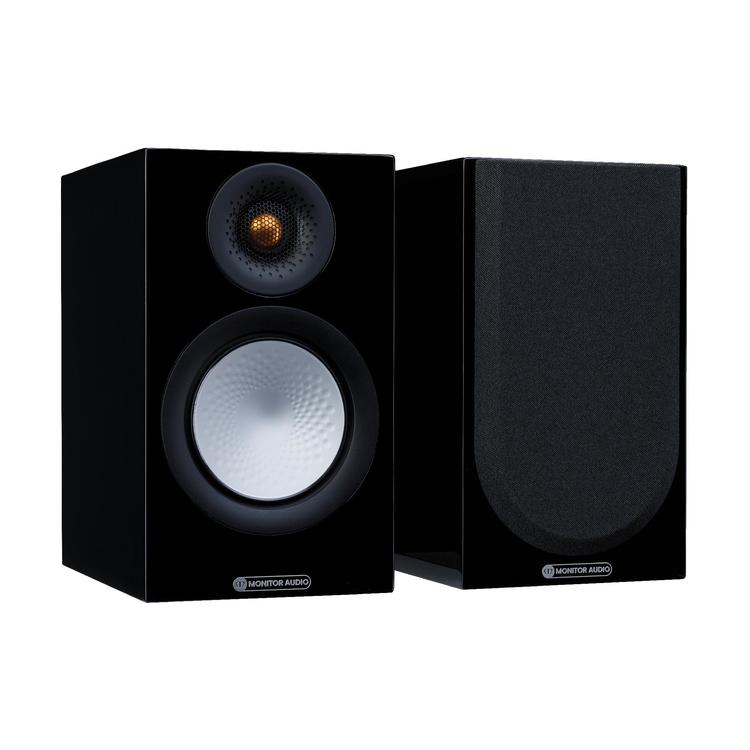 Monitor Audio Silver 50 7G | Bookshelf Speakers - 2 way - 100W - Silver Series - Pair - High Gloss Black-Audio Video Centrale