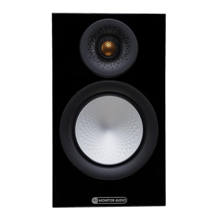 Monitor Audio Silver 50 7G | Bookshelf Speakers - 2 way - 100W - Silver Series - Pair - High Gloss Black-Audio Video Centrale